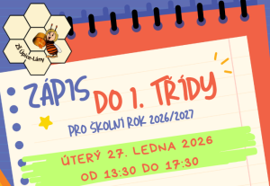 zápis do 1. třídy
